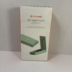 Tech Candy UV Sanitizer Portable Phone Disinfectant Mint Green TN2008 UVC Light
